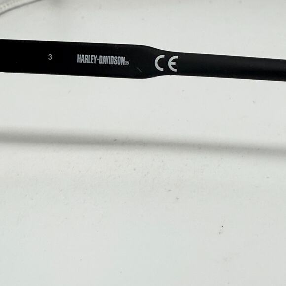 Harley Davidson HD0934X 02A Matte Black Wide Plastic Sunglasses 55-19-145 H19096 - Picture 8 of 9